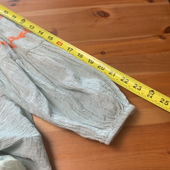 Hayden 100% Cotton Dress Light Green Bohemian Vibe Lined Lightweight - Picture 7 of 10